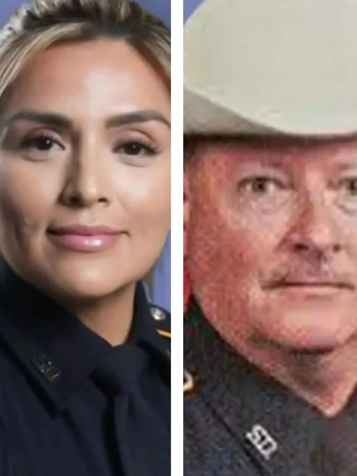 Die Polizisten und ehemaligen Polizisten aus Texas: Long Nguyen, Maria Vasquez, William Bozeman und Christina Kohler (von links)