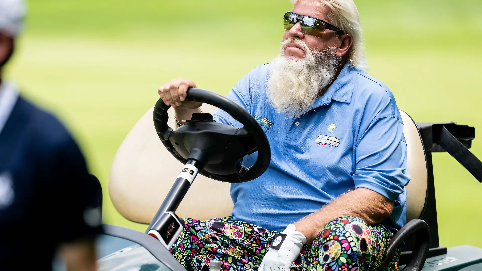 US-Golfer John Daly während der ersten Runde der PGA Golf Championship am 16. Mai 2024 in Louisville