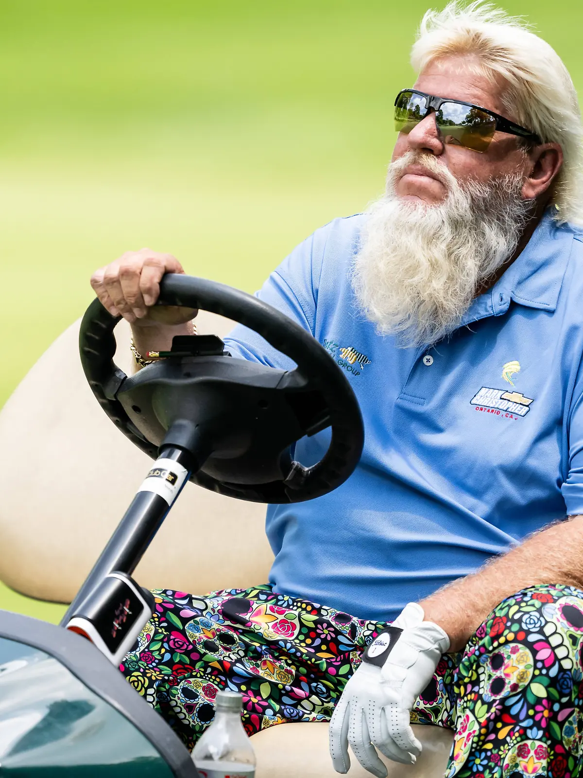 US-Golfer John Daly während der ersten Runde der PGA Golf Championship am 16. Mai 2024 in Louisville