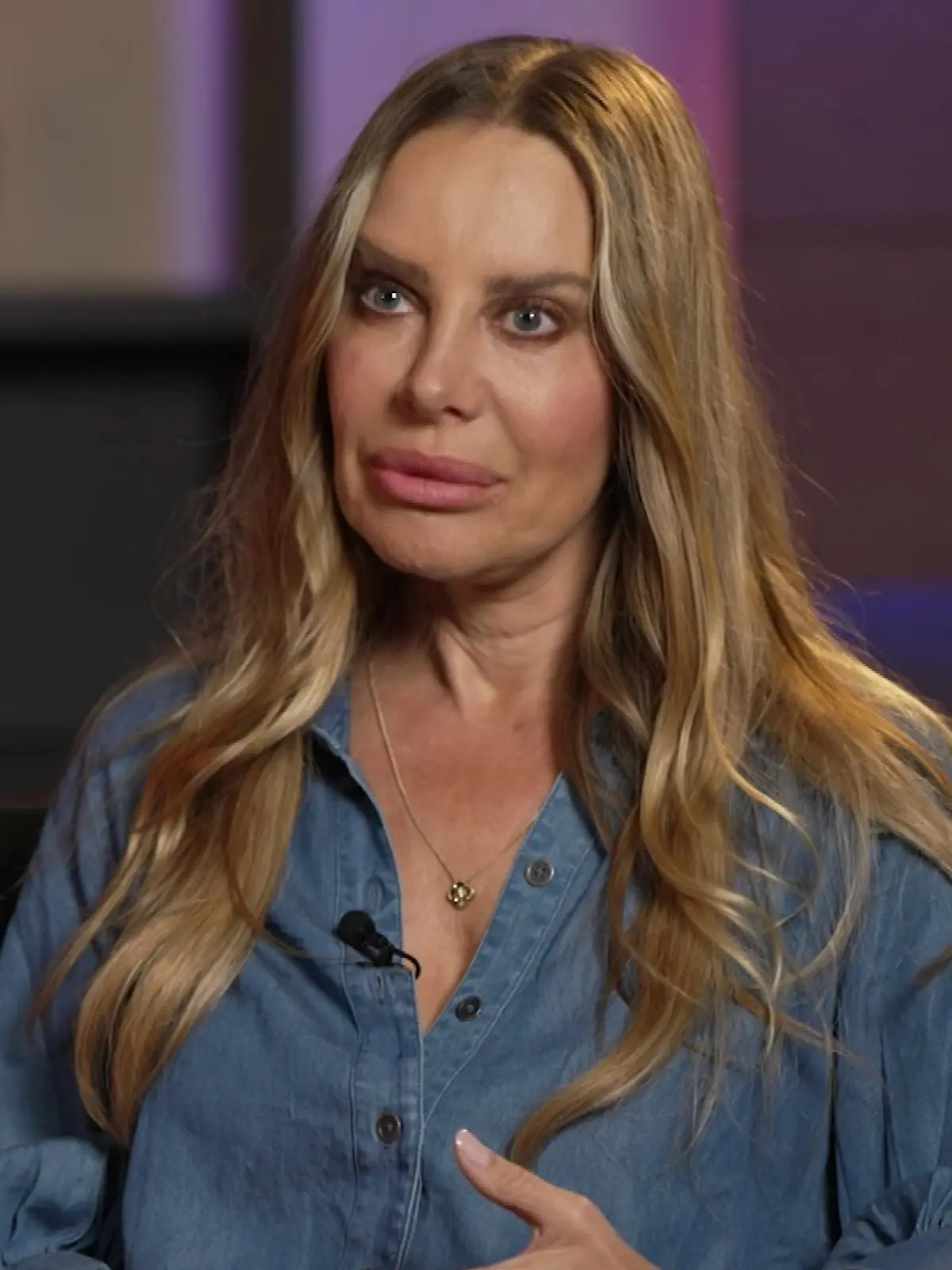 Xenia Seeberg im RTL-Interview. 