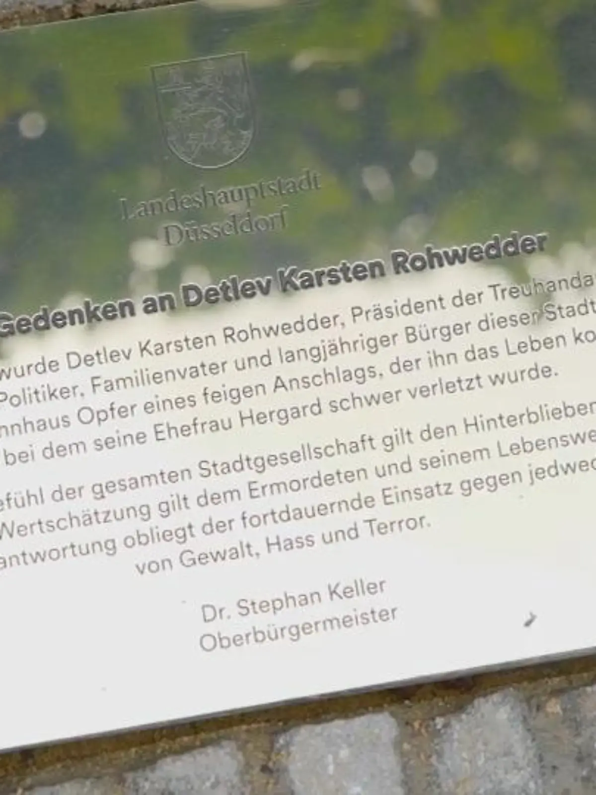Bild zu: "Mord an Detlev Rohwedder"