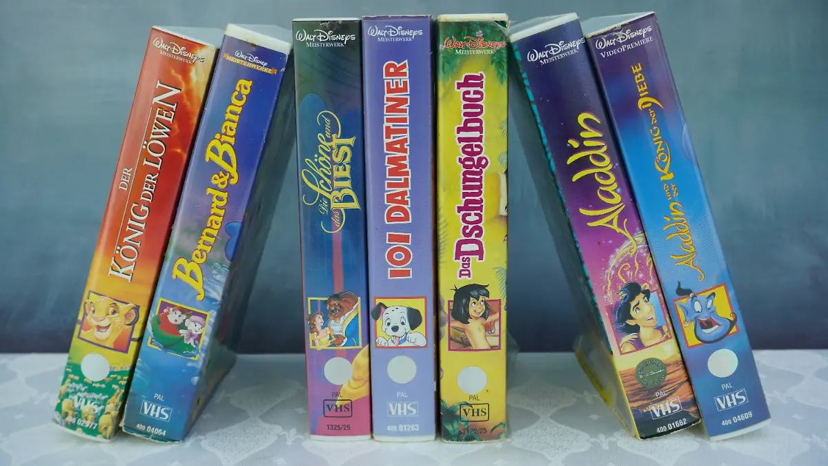 Heute können Disney-VHS-Kassetten ein Vermögen wert sein.