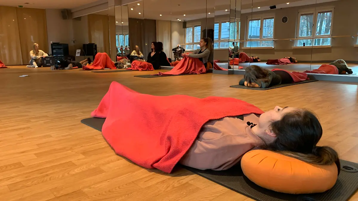 Reporterin Paulina Drabinski fällt das Nichtstun am Anfang nicht so leicht