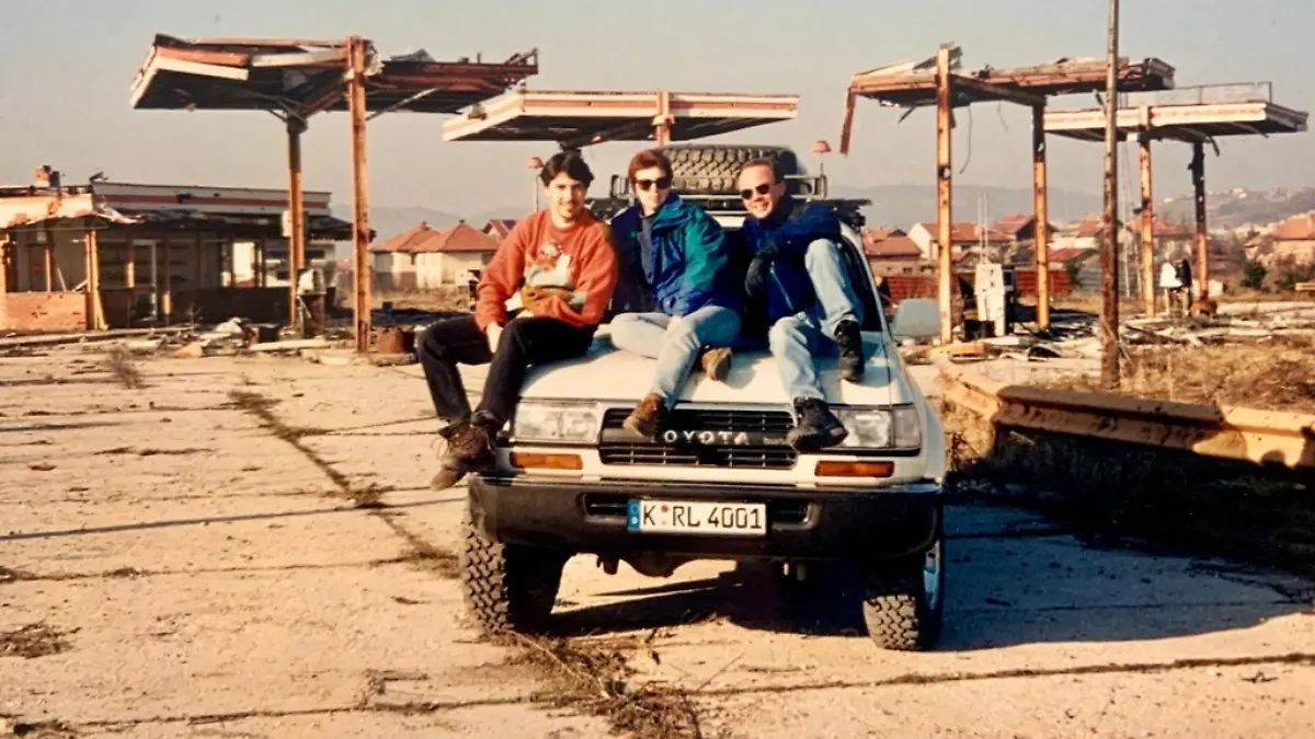 Seinen Einsatz im Irak beschreibt Uli Klose (rechts) heute als den schwersten seines Lebens.
