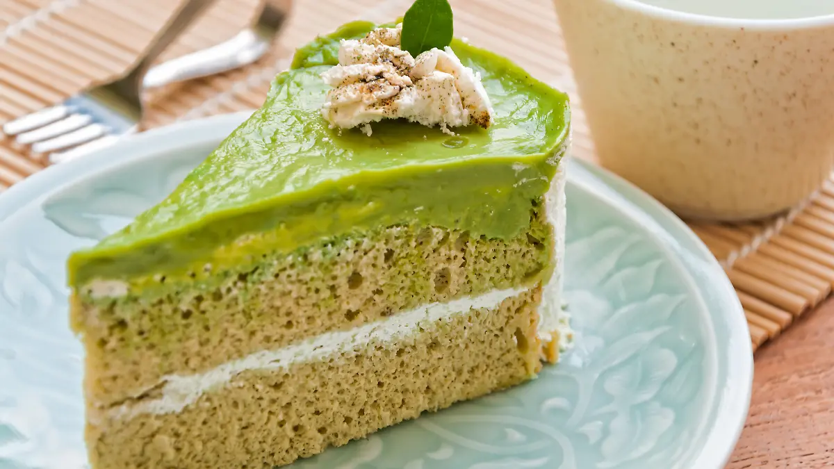 Intensiver Matcha-Geschmack trifft die milde Süße einer Vanillecreme!