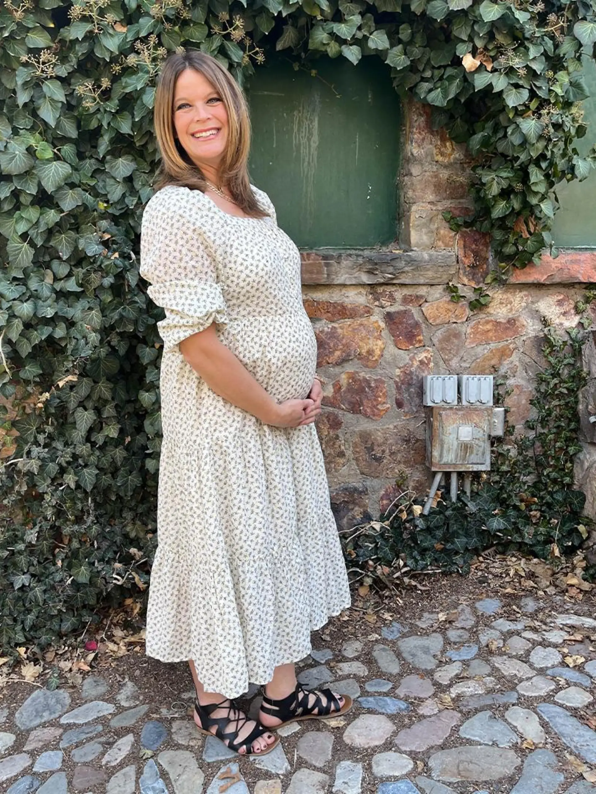 Chalise Smith mit Babybauch