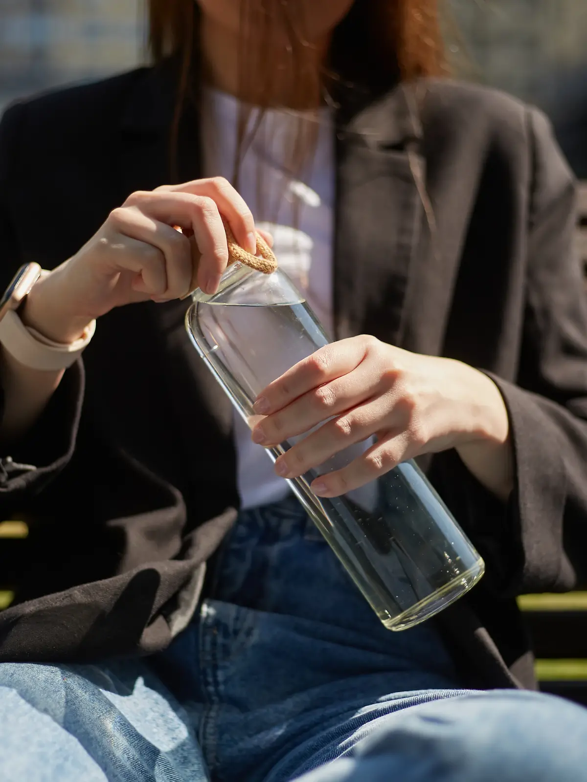 Trinkflasche richtig reinigen - mit diesem Hausmittel gelingt es.