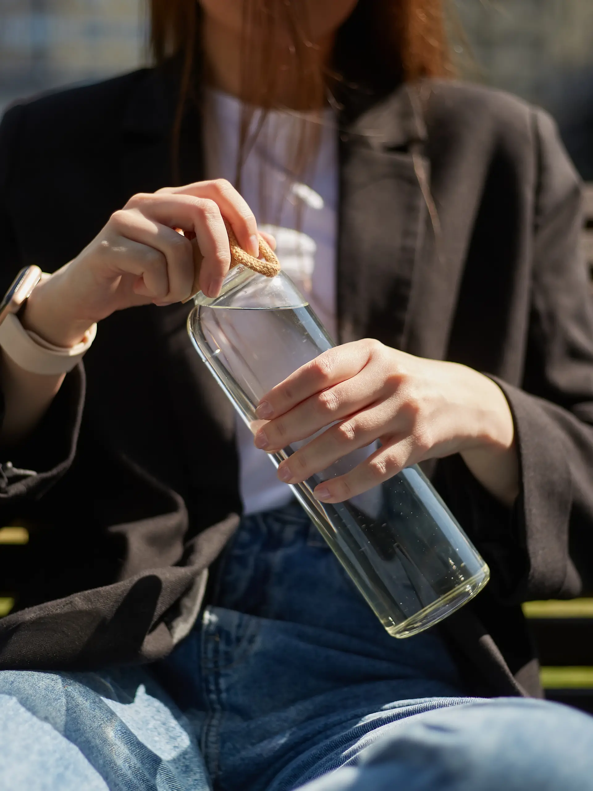Trinkflasche richtig reinigen - mit diesem Hausmittel gelingt es.