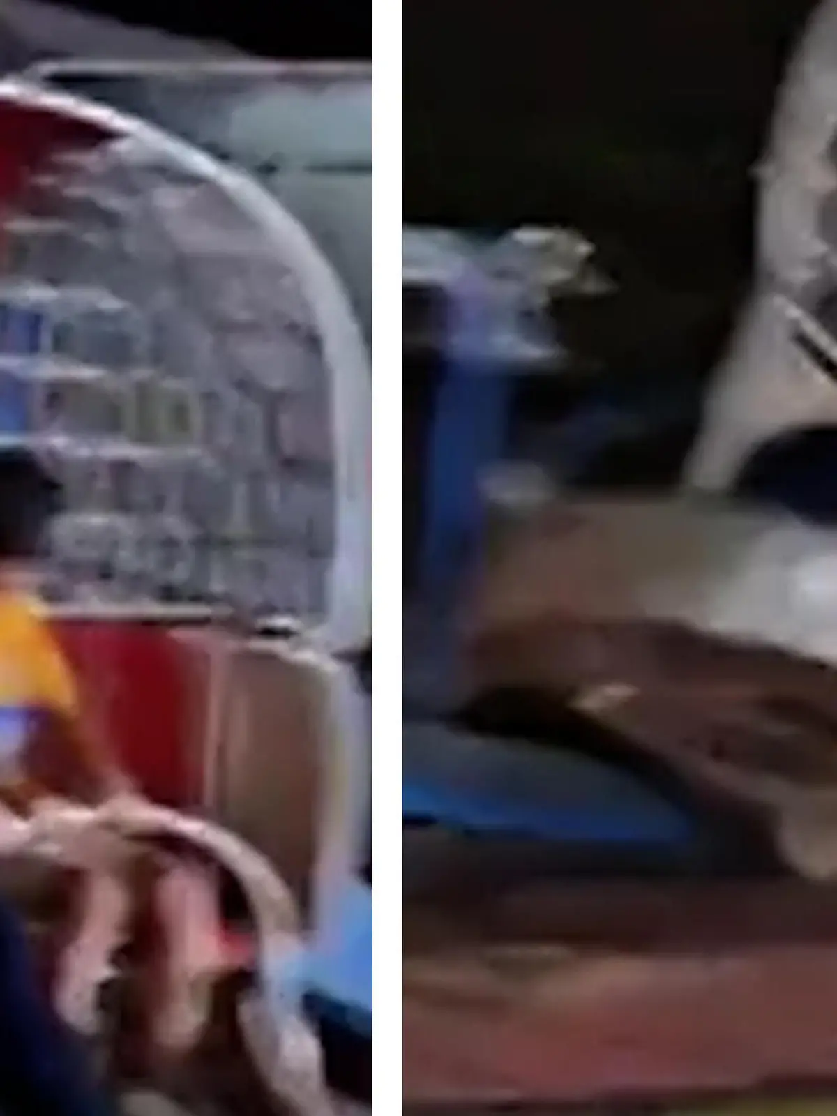 Während der Fahrt! Gondel reißt aus Verankerung