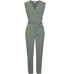 Taillierter Wickel-Overall
