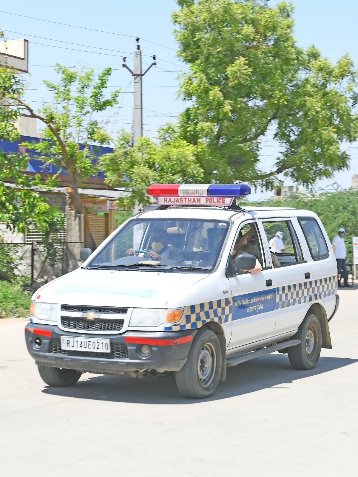 Polizeieinsatz in Indien (Symbolfoto) 