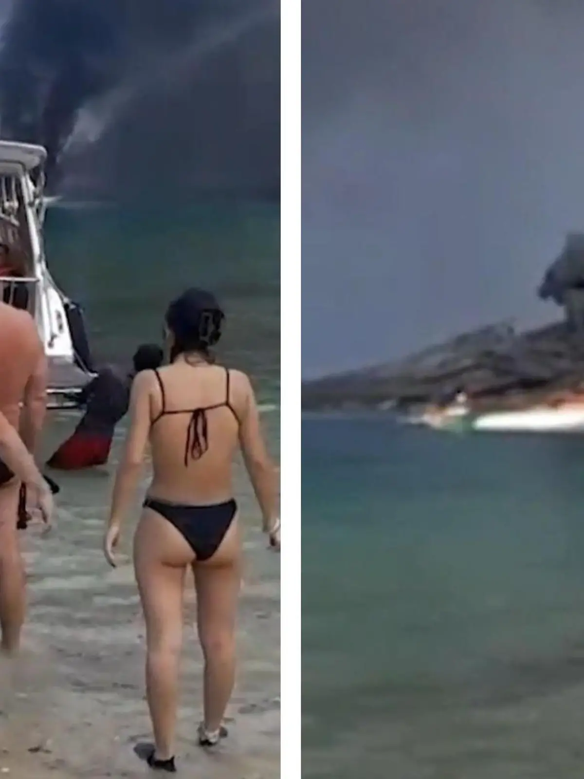 Bild zu: "Sie müssen sich ans Ufer kämpfen! Touristen-Boot in Flammen"