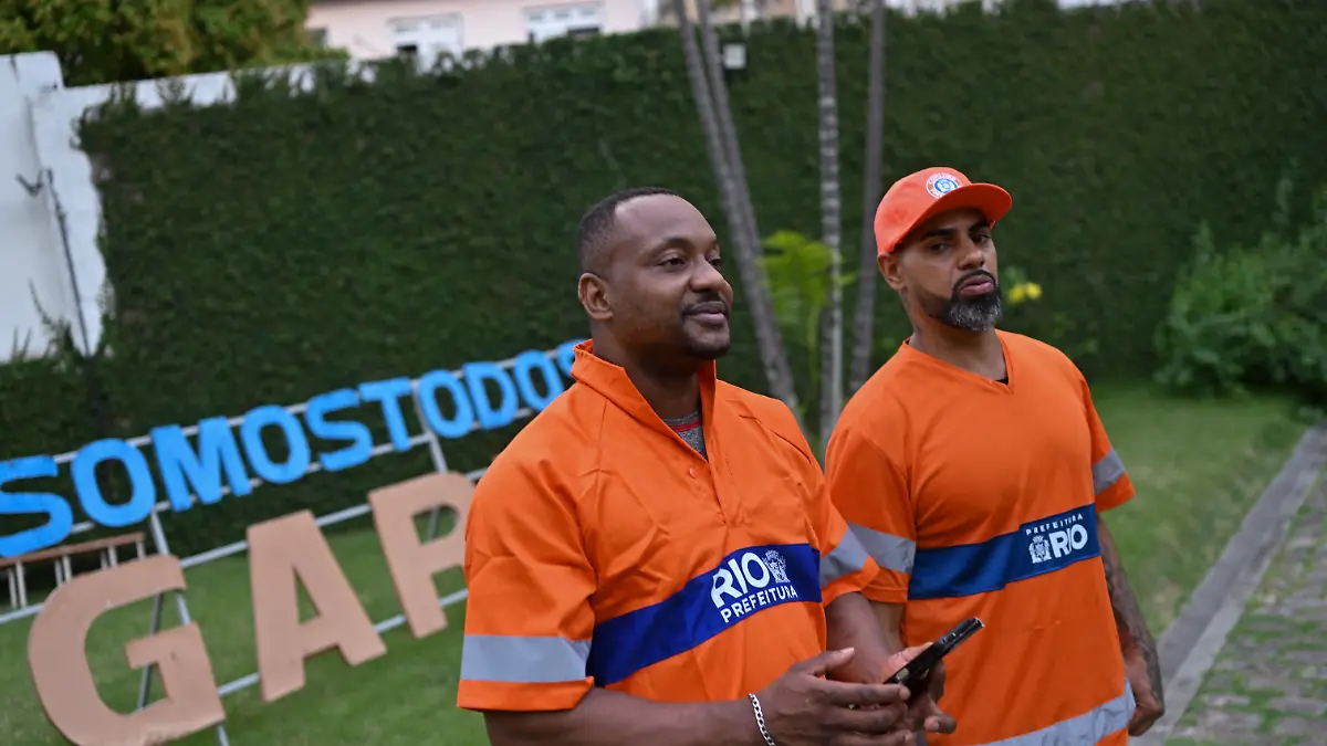 Samuel da Silva dos Santos (L) und Anderson Nunes