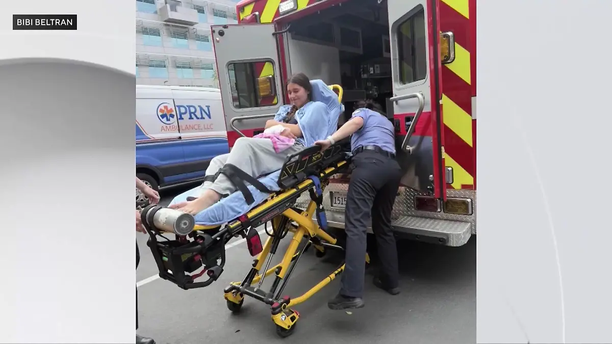 Phoebe Beltran (15) wurde während ihrer Rettungsschwimmer-Prüfung von einem Seelöwen gebissen.