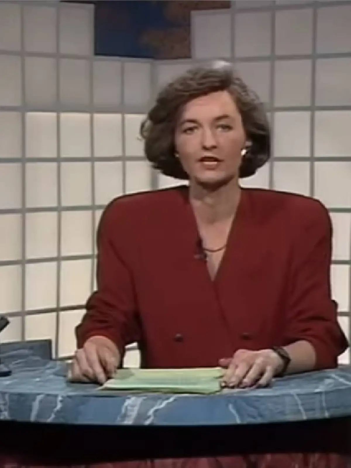 Vor 35 saß Frauke Ludowig das erste Mal als Moderatorin vor der Kamera.