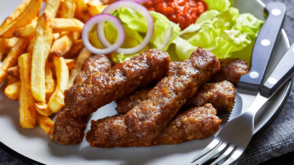 Gegrillte Cevapcici