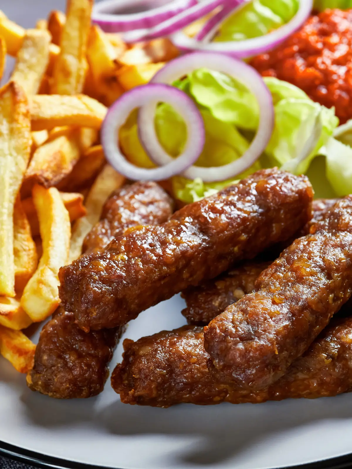 Gegrillte Cevapcici