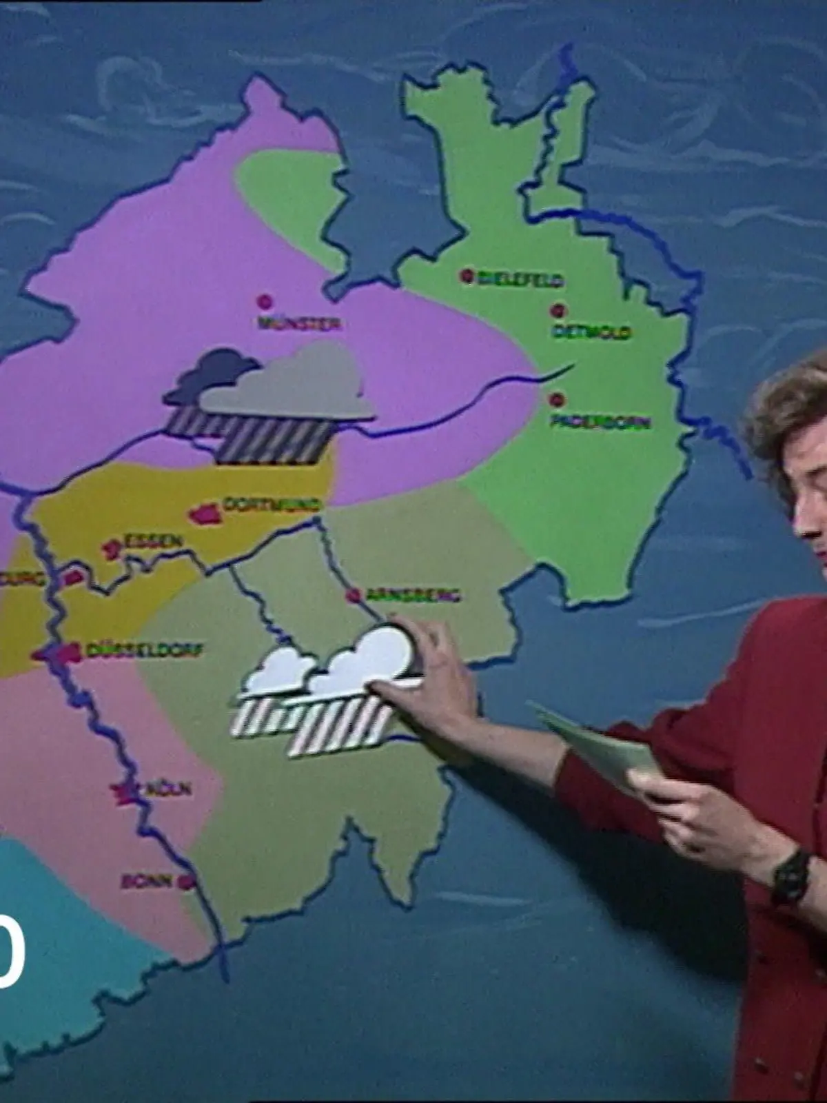 Bild zu: "35 Jahre RTL WEST: Veränderungen an der Wetterkarte "