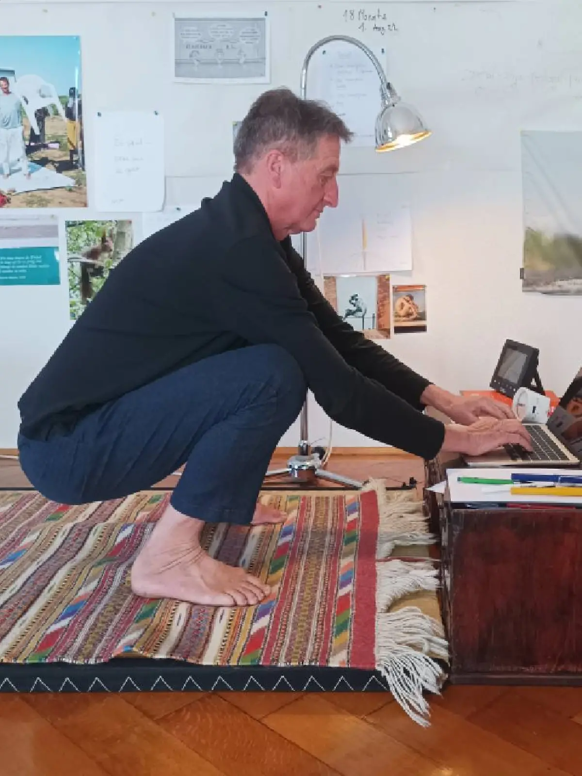Dr. Martin Oswald ist gegen Stühle