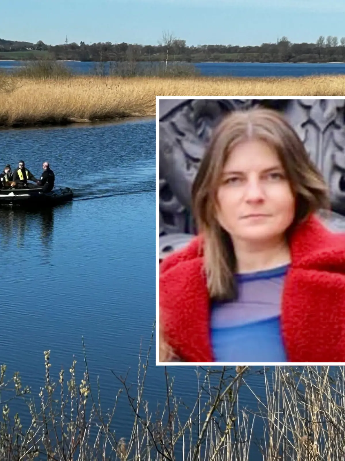 Bild zu: "HIER vermutet die Polizei die Leiche von Tanja K. P. (43) aus Noer "