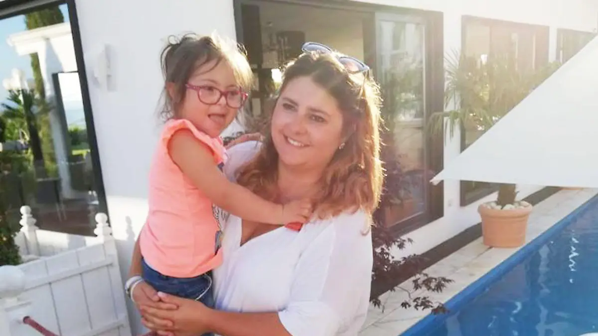Lorena Buzoku mit ihrer Tochter Melody.