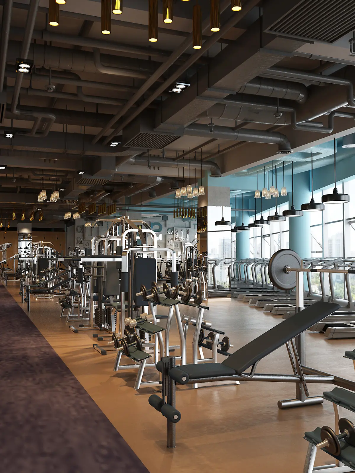 Fitnessstudio