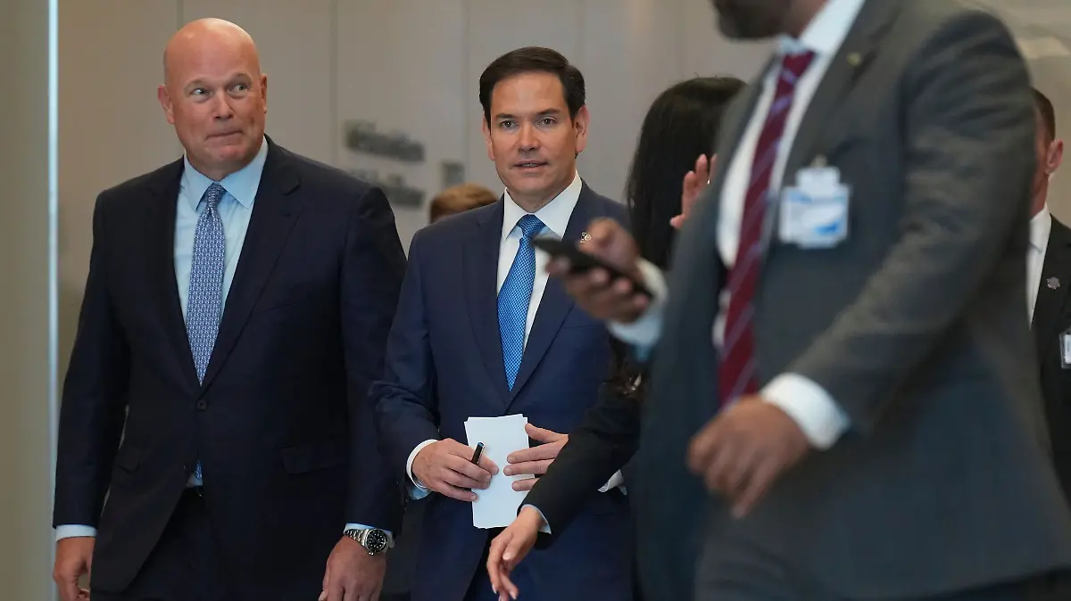Schlug bei seinem ersten Nato-Treffen in Brüssel einen vergleichsweise moderaten Ton an: US-Außenminister Marco Rubio.