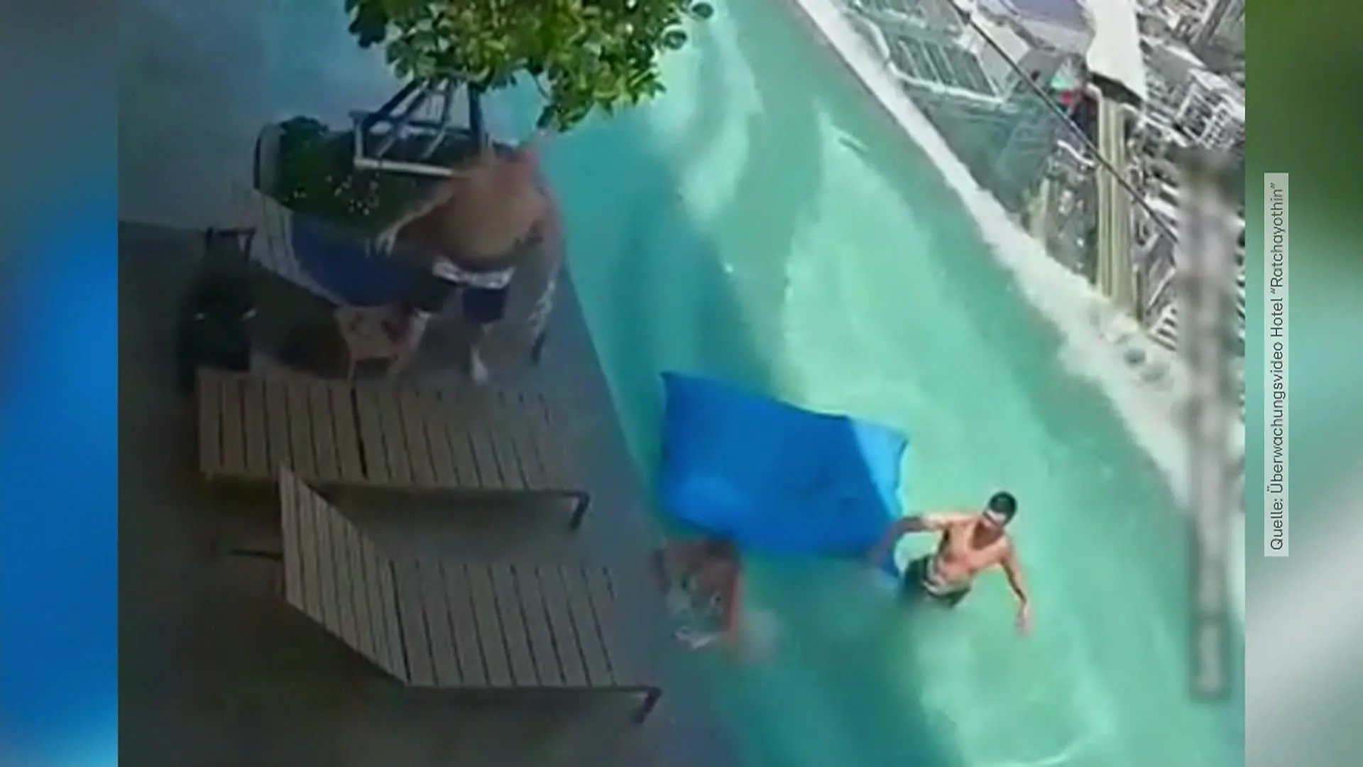 Paar erlebt Horror-Erdbeben im Infinitypool Celine und Daniel entkommen knapp dem Tod!