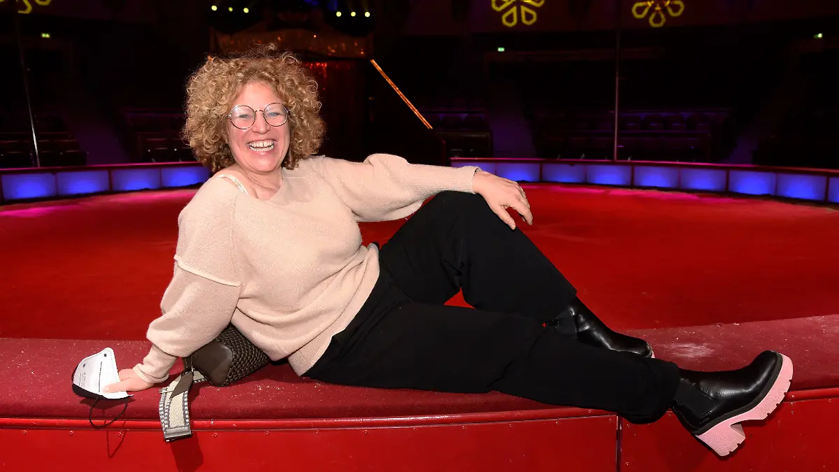 Christiane Brammer, die die Sprechstundenhilfe Marie-Luise Flanitzer gespielt hat