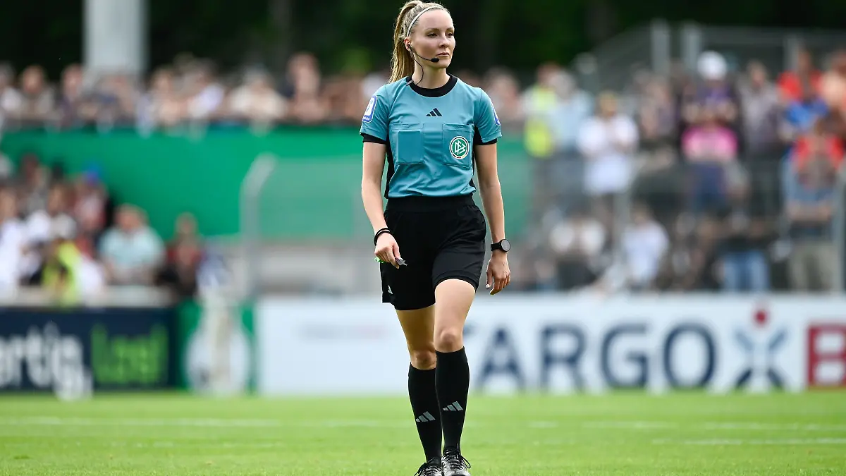 Fabienne Michel soll beim Drittliga-Spiel zwischen dem SC Verl und Rot-Weiss Essen sexistisch beleidigt worden sein.