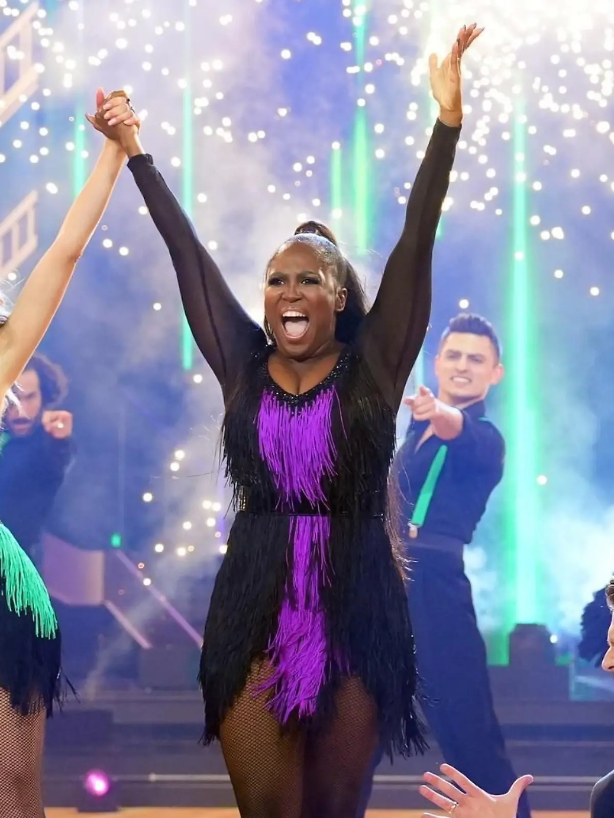 Das Opening mit Victoria Swarovski und Motsi Mabuse.