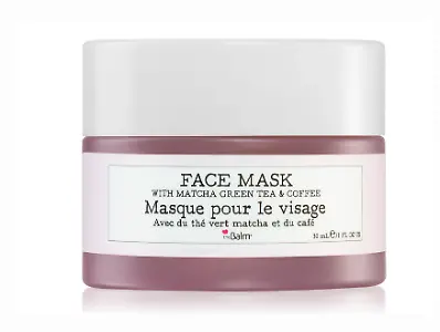 Gesichtsmaske mit Kaffee und Matcha von The Balm