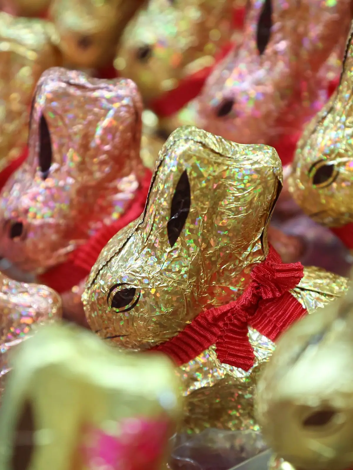 Osterhase aus Schokolade