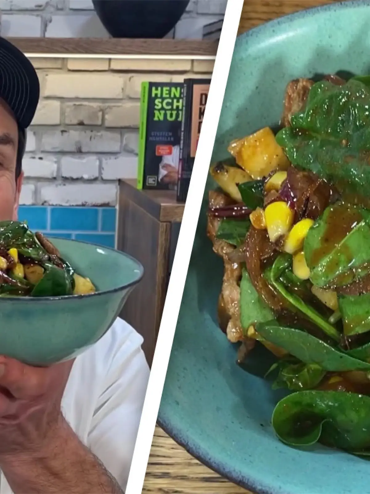 Steffen Hensslers Barbecue-Salat vom Schweinenacken
