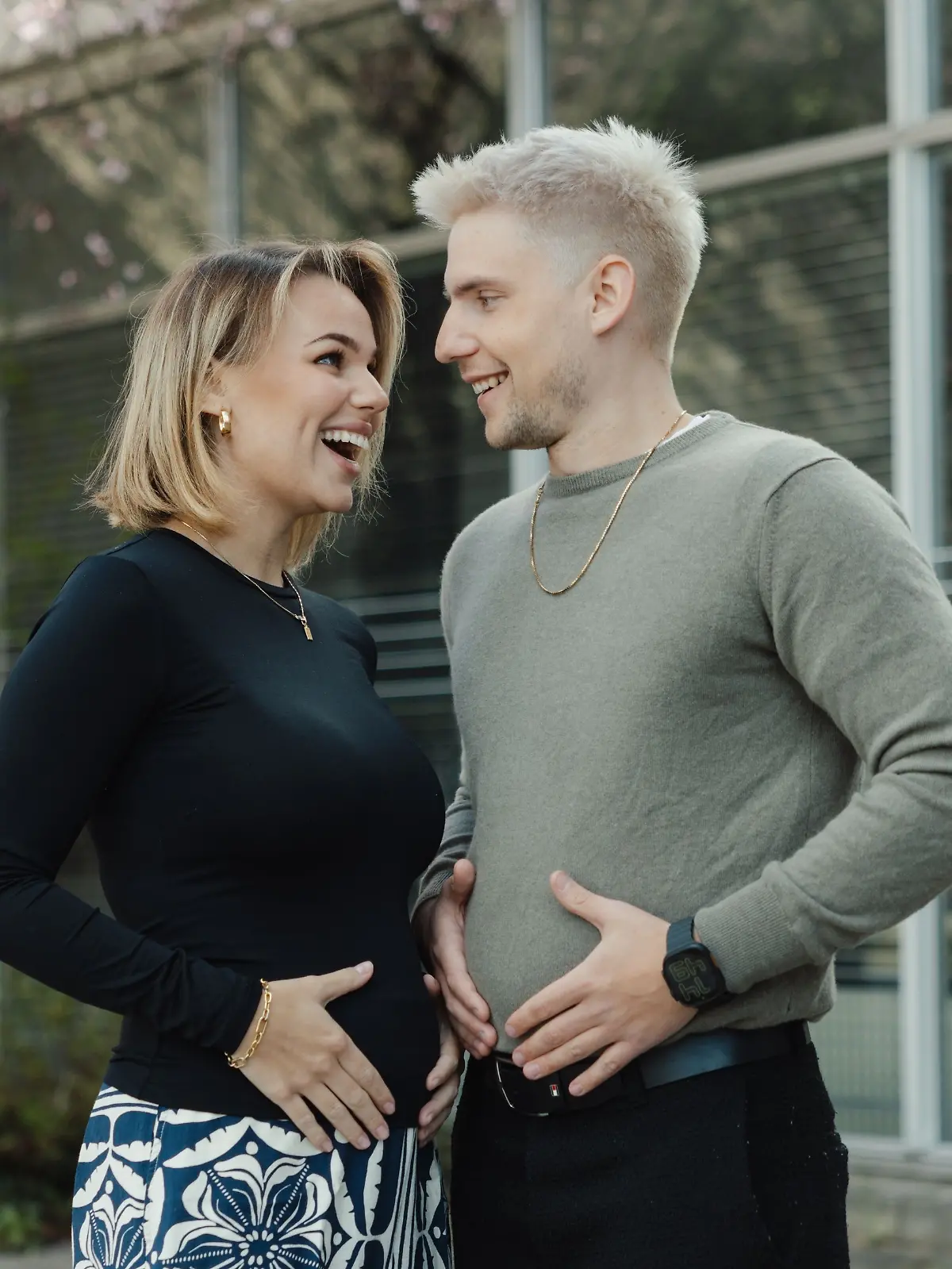 GZSZ-Schauspieler Lennart Borchert und seine Freundin Louisa erwarten ein Baby