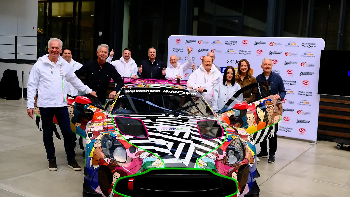 Wir helfen Kindern: Aston Martin Vantage GT3 wird für den guten Zweck verziert