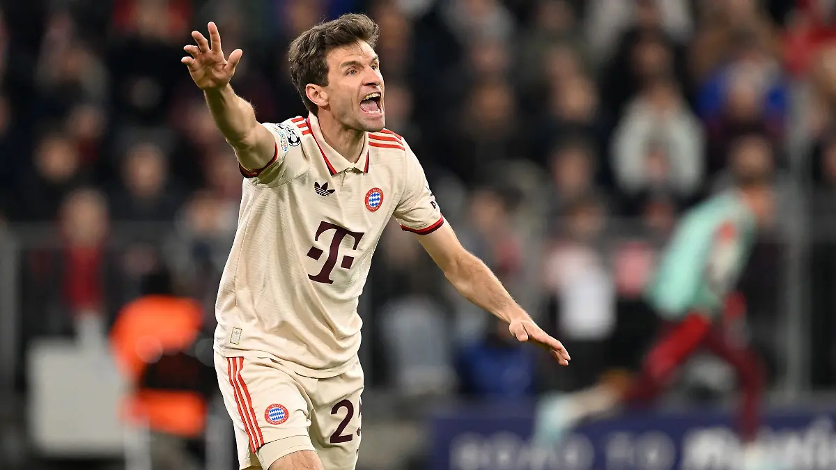 Trifft spät zum zwischenzeitlichen Ausgleich: Thomas Müller.