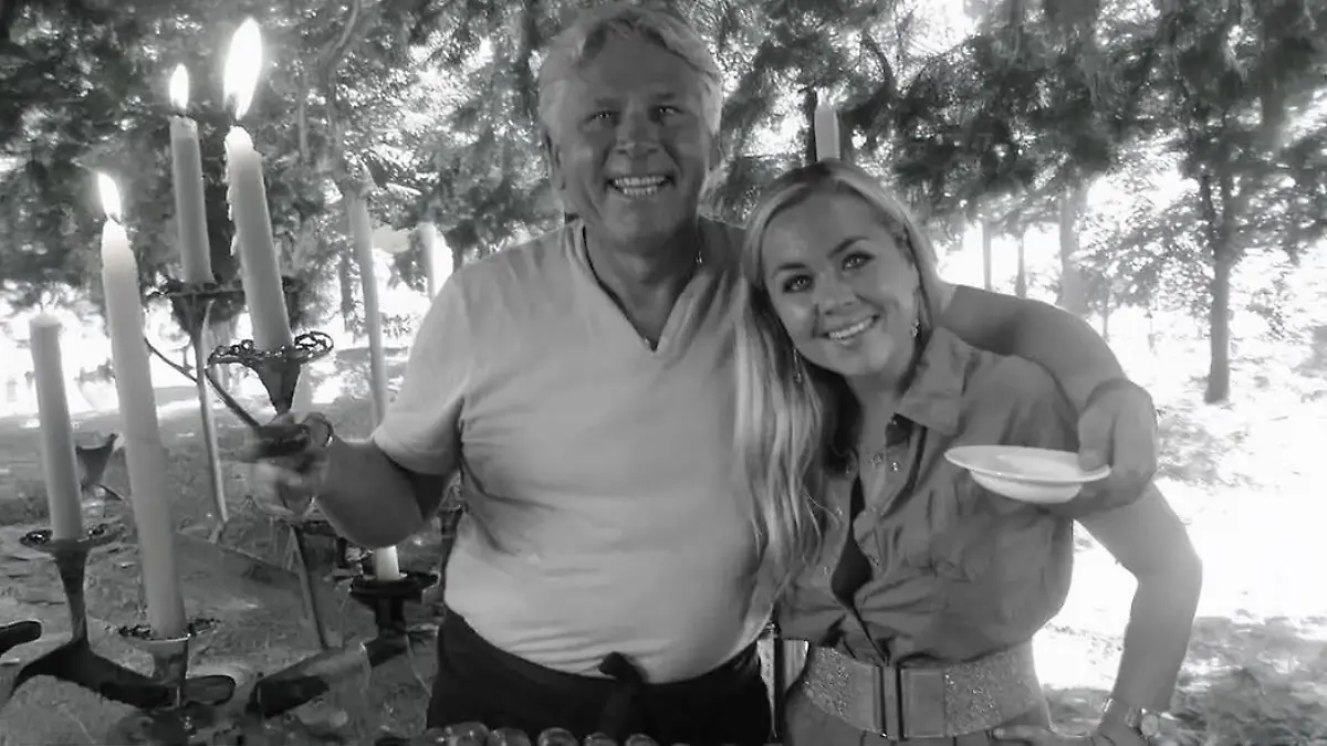 Manni Kratz mit seiner Tochter Rebecca 