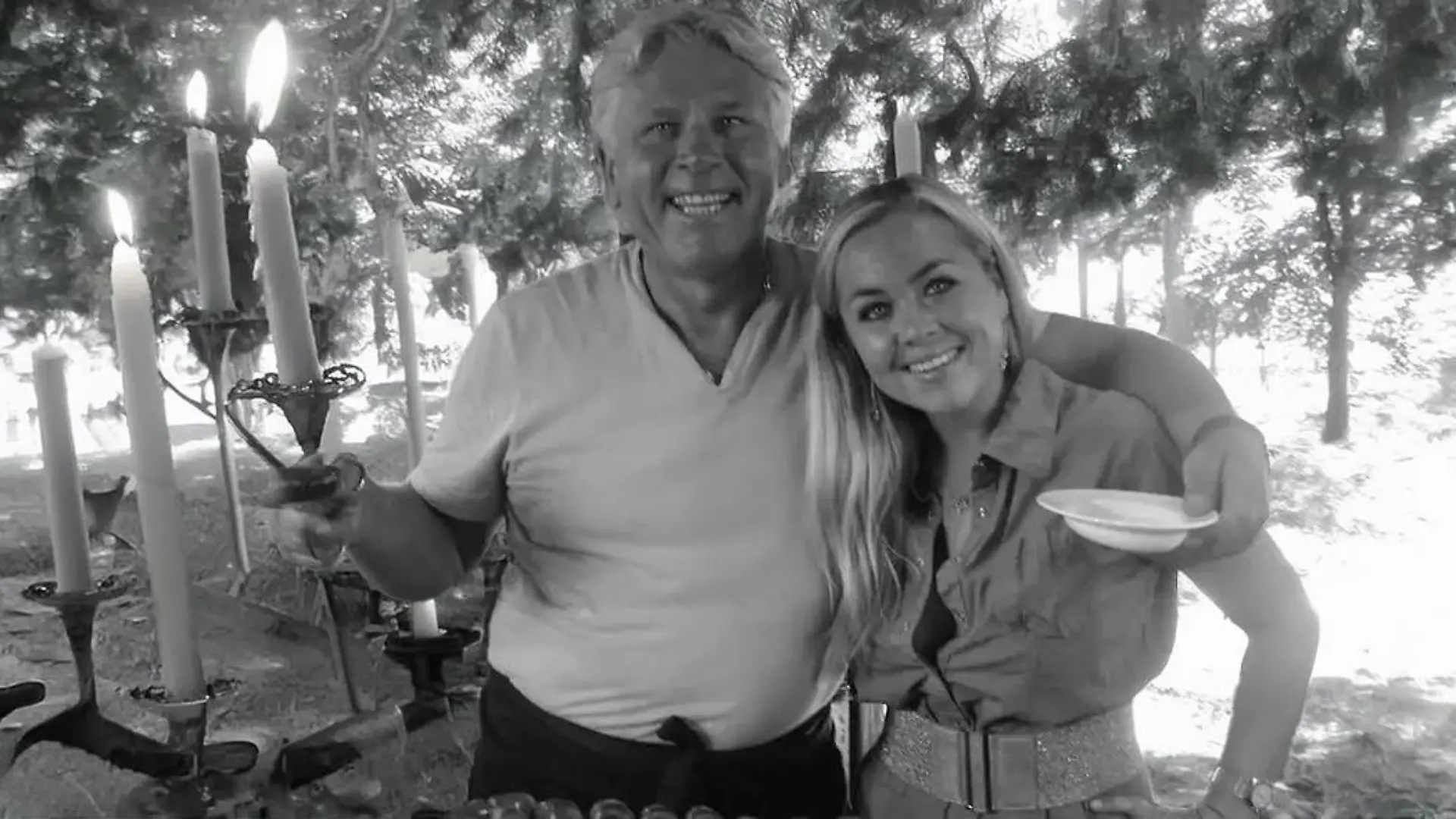 Manni Kratz mit seiner Tochter Rebecca 