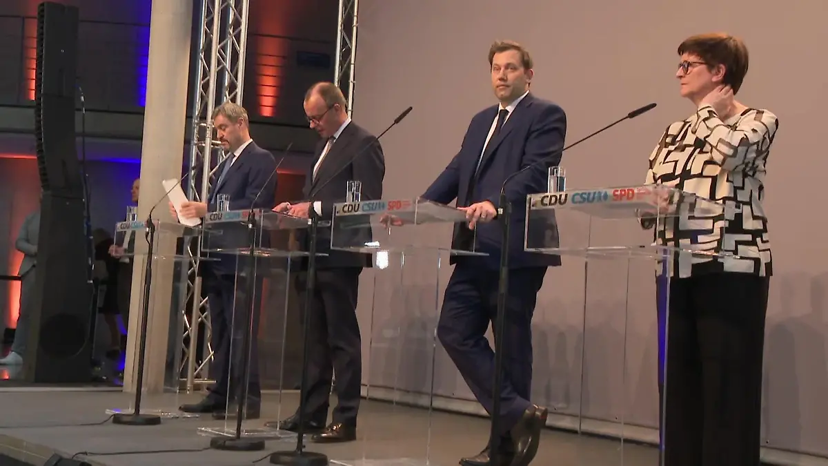 Der Koalitionsvertrag steht! DAS wollen Union und SPD ändern Verschärfungen bei Migration