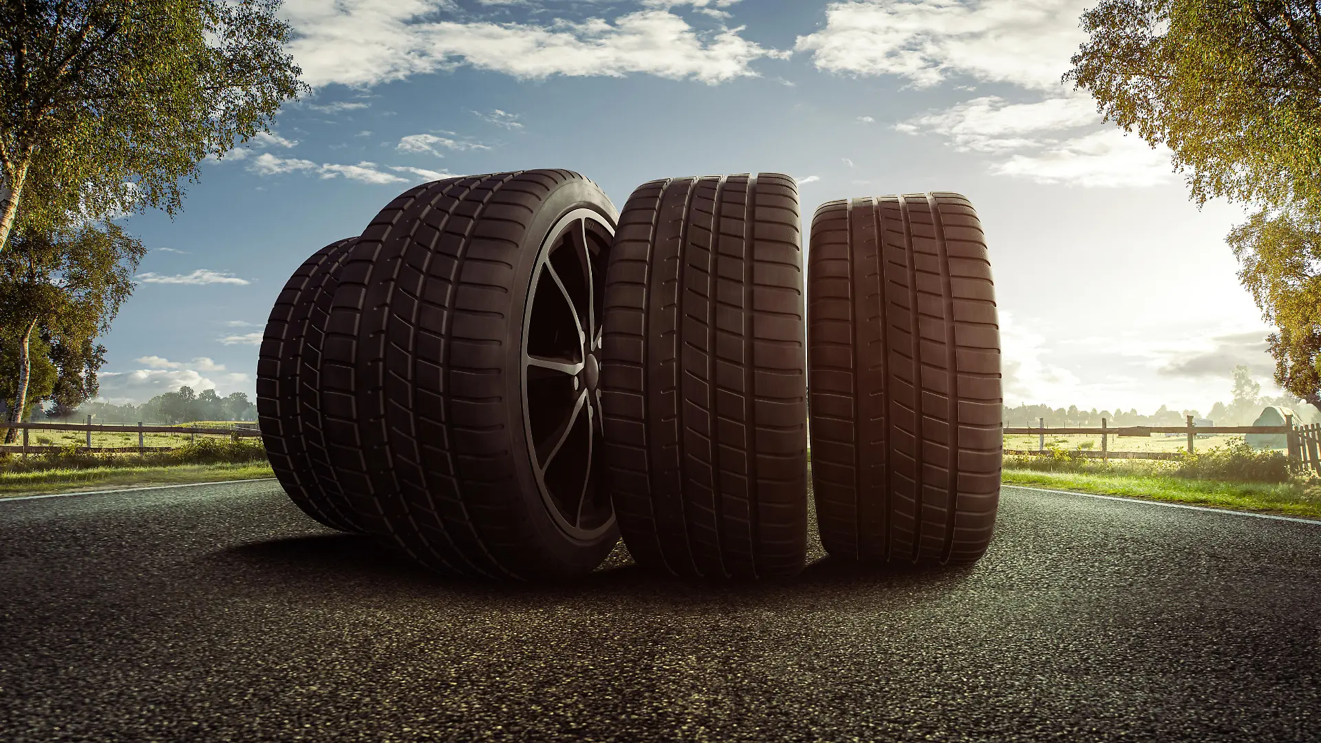 Car tires summer tires winter tires rain tires