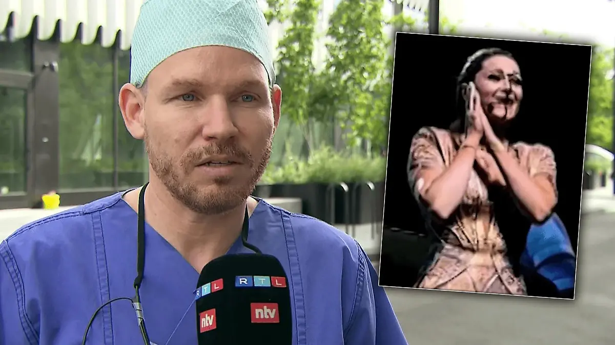 Hals-Nasen-Ohren-Arzt Professor Mark Jakob schätzt ein, wie lange es braucht, bis Helene Fischers Verletzung abheilt.