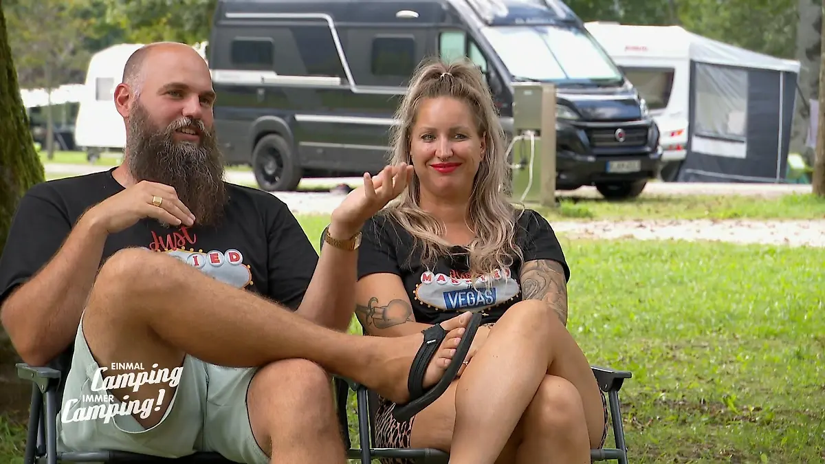 Jules und Max im Camping-Alltag Klare Rollenverteilung