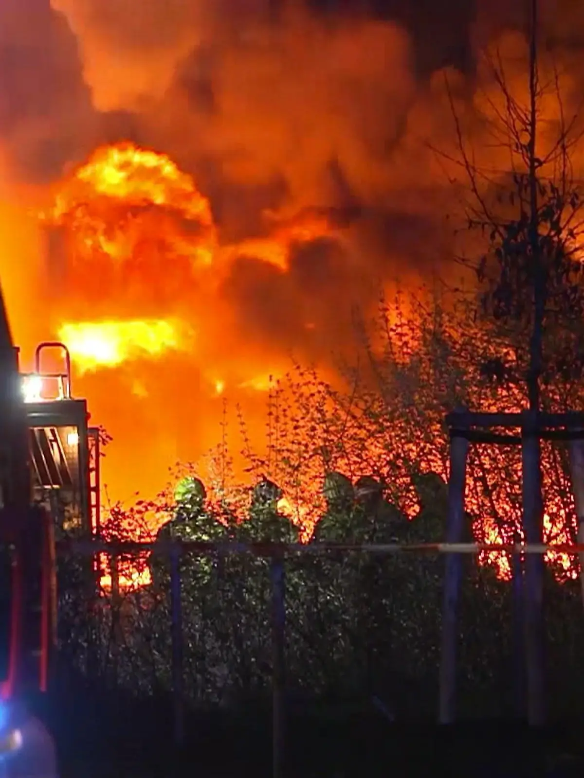 Bild zu: "Großbrand in Ahlen"