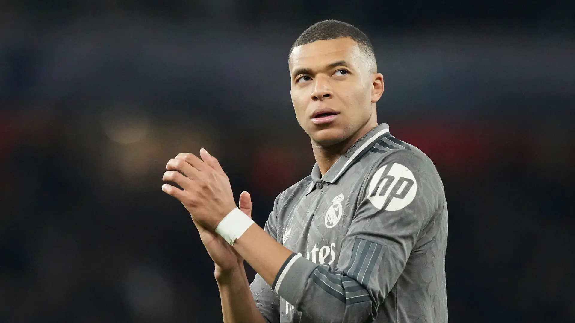 Kylian Mbappe, Stürmer bei Real Madrid, auf dem Fußballplatz