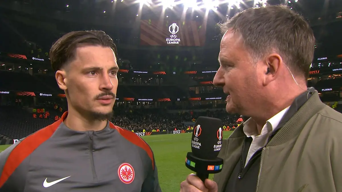 Frankfurt unter Druck zum 1:1 Europa League bei RTL