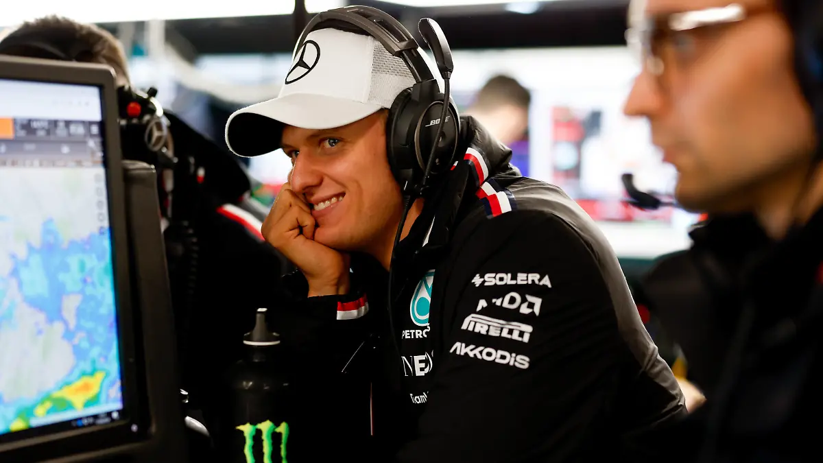 SCHUMACHER Mick ger, Reserve Driver of Mercedes AMG F1 Team, portraitM during the Formula 1 Pirelli Grand Prix du Canada, 8th round of the 2023 Formula One World Championship, WM, Weltmeisterschaft from June 16 to 18, 2023 on the Circuit Gilles Villeneuve, in Montrà al, Canada - F1 - CANADIAN GRAND PRIX 2023 DPPI/Panoramic PUBLICATIONxNOTxINxFRAxITAxBEL 00123020_F12023GP09CAN_JK059552