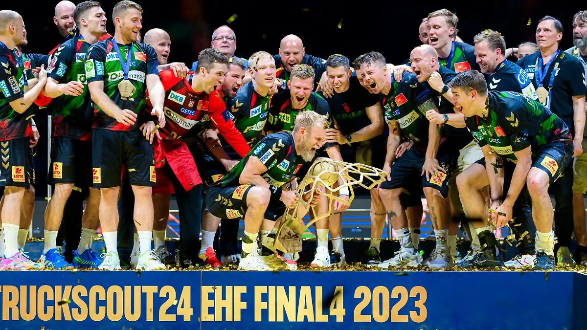 Handball-Champions-League-Sieger 2023: SC Magdeburg.