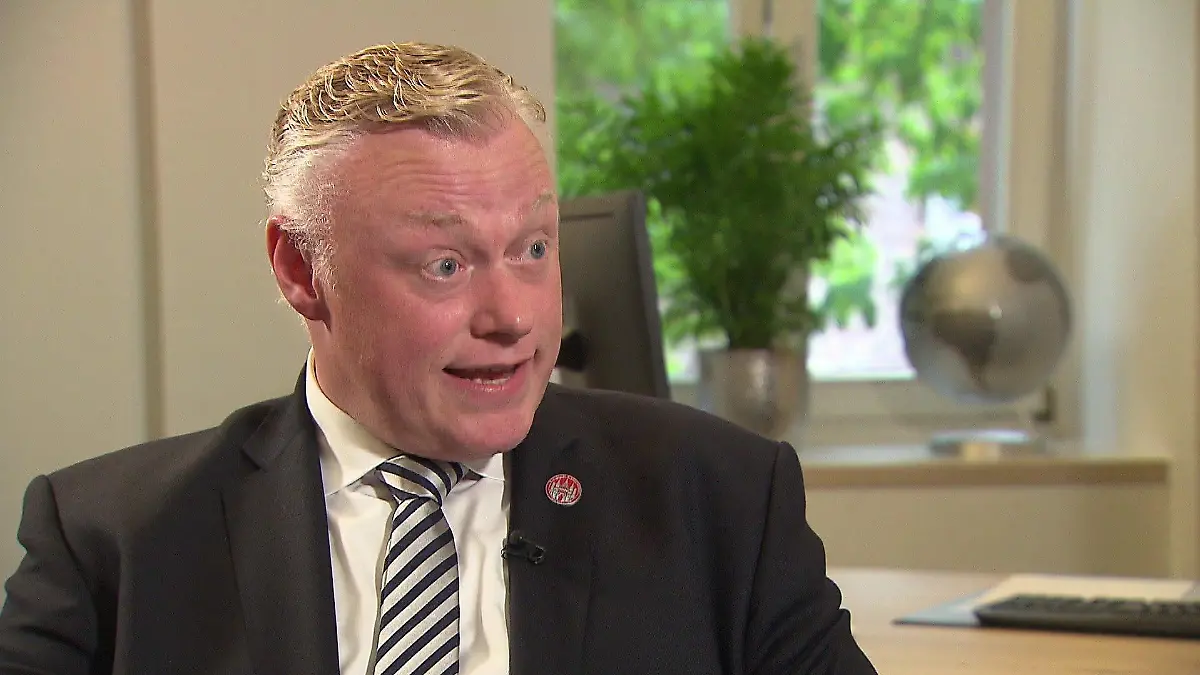 Höxters Bürgermeister Daniel Hartmann