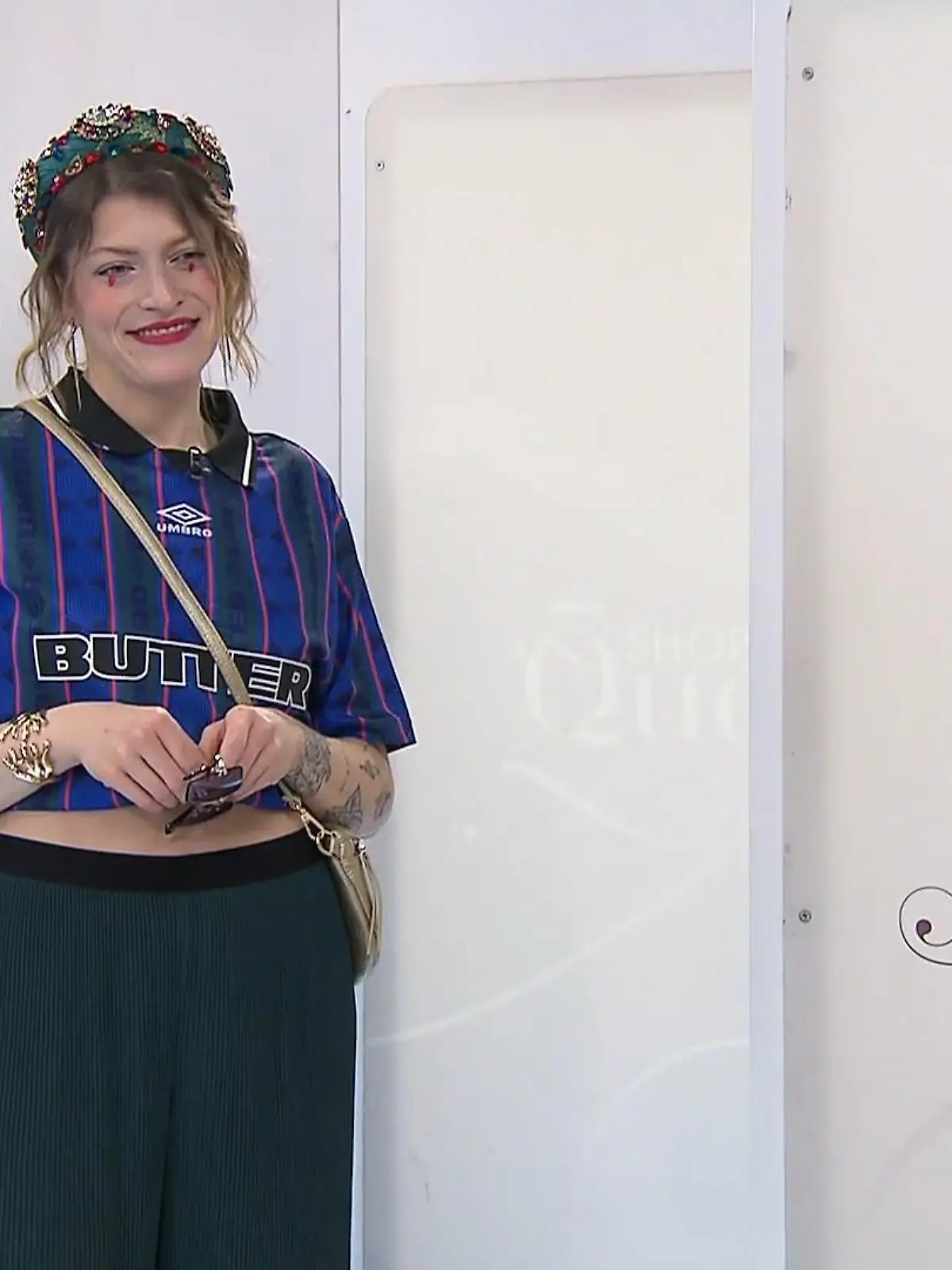 Bild zu: "Vanessa bekommt die Punkte für ihren Look"